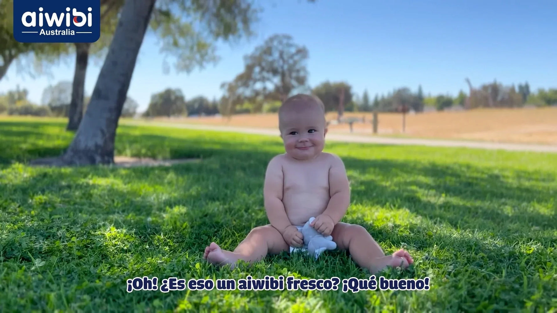 Bebés felices en todo el mundo: jugando con pañales Aiwibi