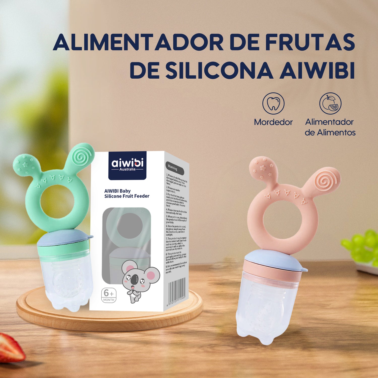 Comedero de Bebé para Fruta Fresca