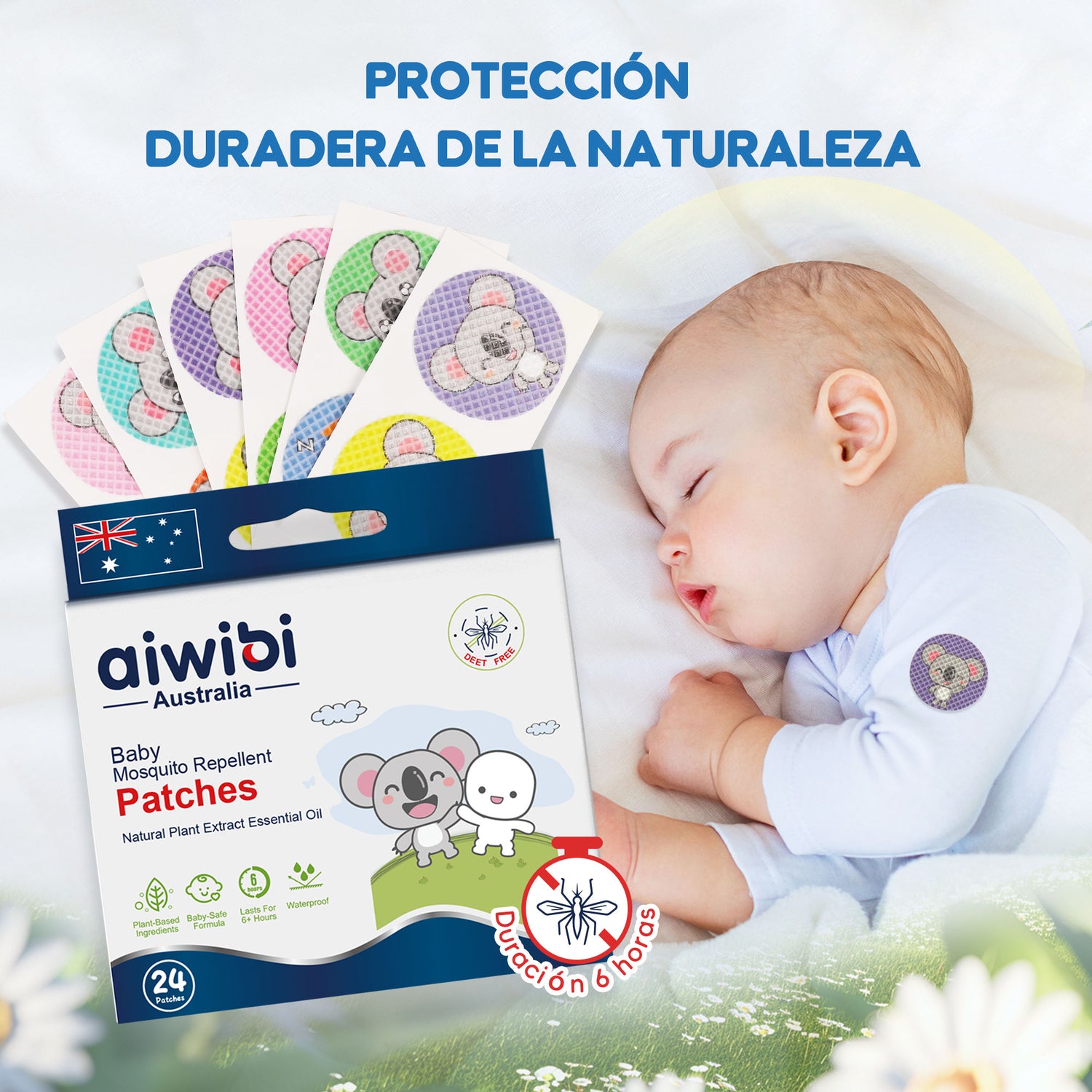 Parches de Repelente de Mosquitos