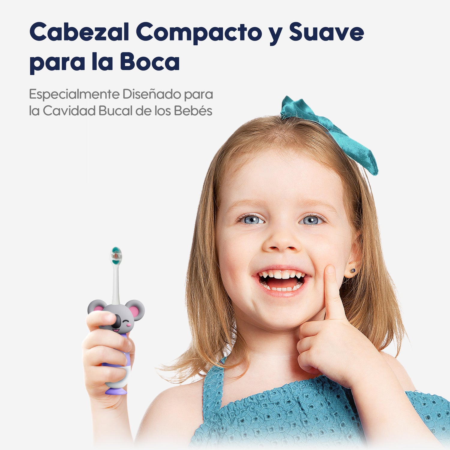 Cepillo de dientes infantil divertido