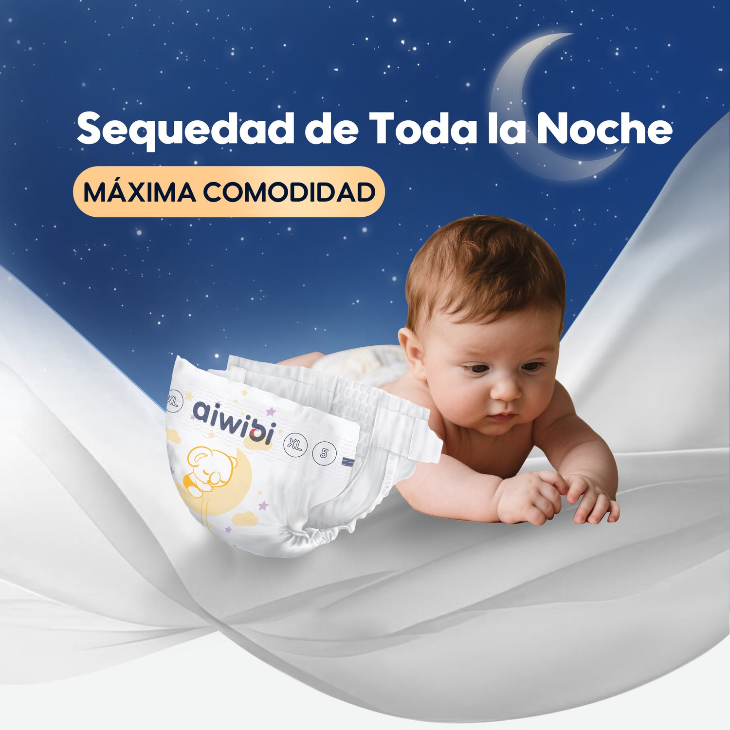 Pañales para Bebé Ultimate Comfort Talla (S,M,L,XL,XXL)