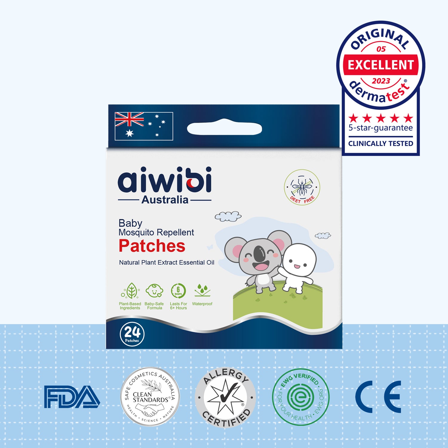 Parches de Repelente de Mosquitos