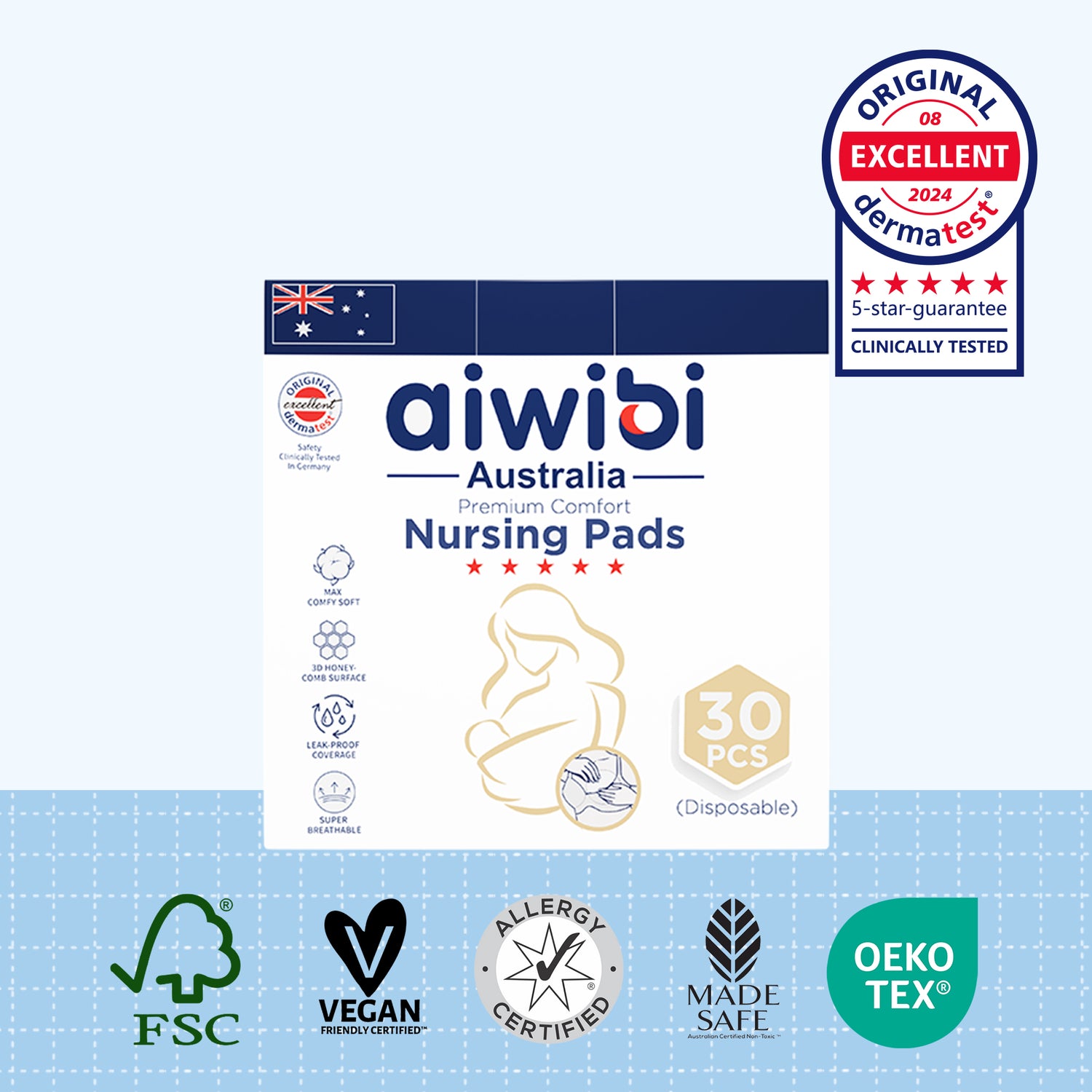 Almohadillas de Lactancia Desechables