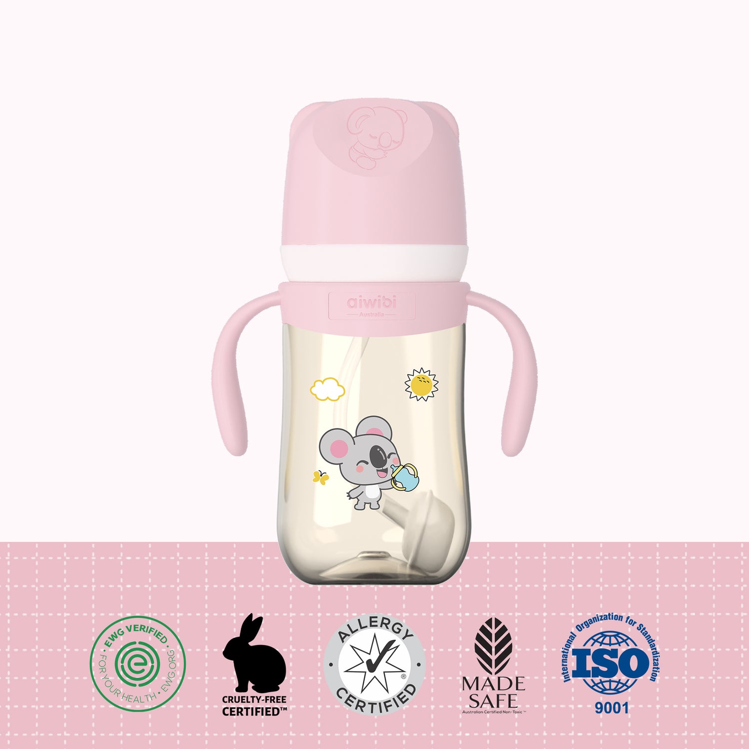 Biberones de Tritan Ligeros y Resistentes a Roturas 270ml