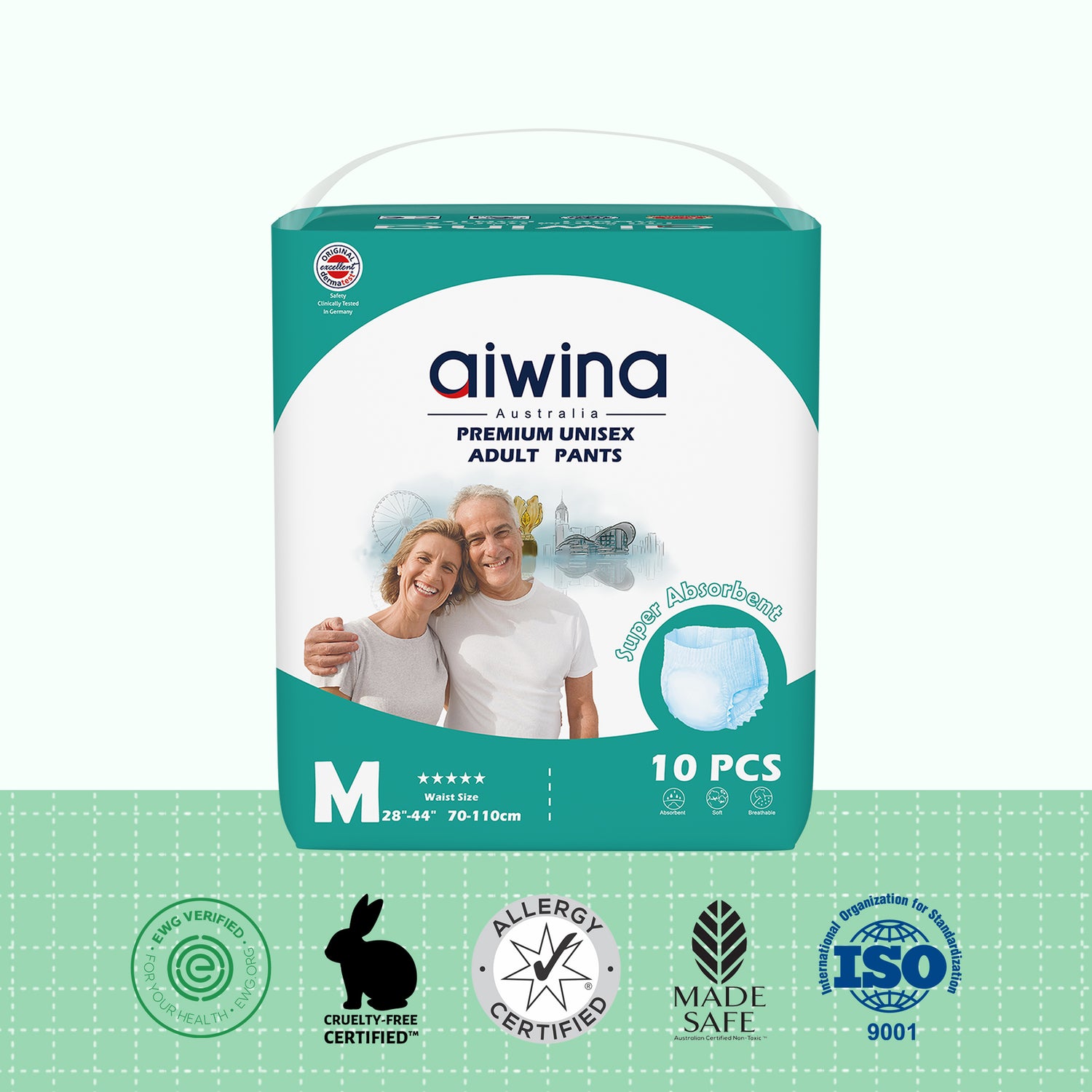 Pañales tipo Pants para Adulto Unisex Premium Talla (M,G,XG) 10un.