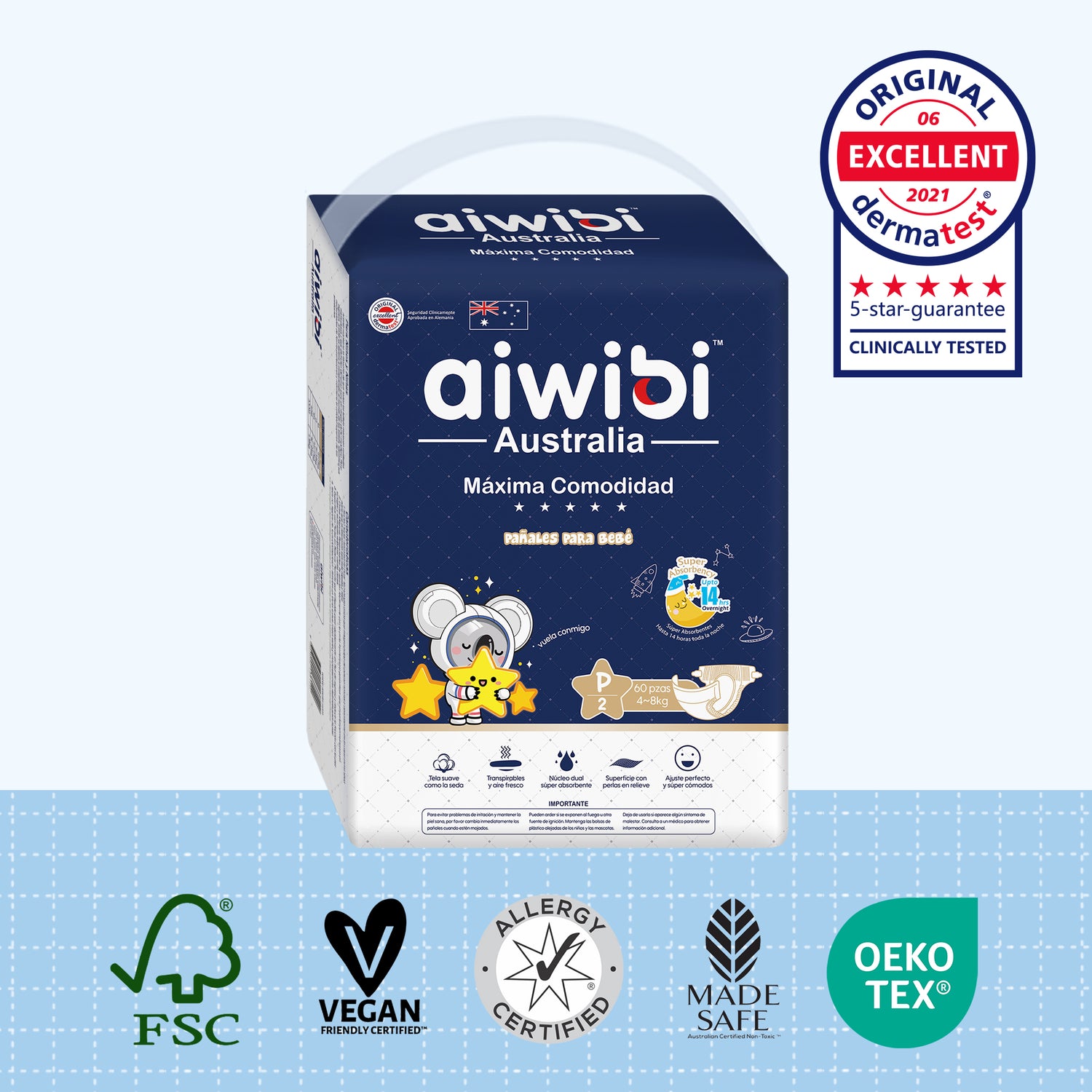 Pañales para Bebé Ultimate Comfort Talla (S,M,L,XL,XXL)