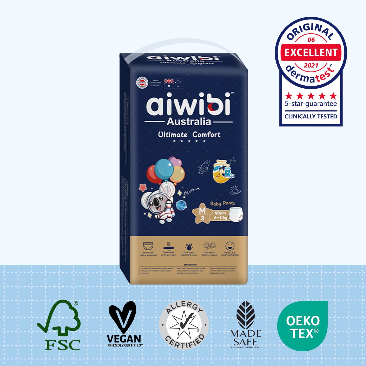 Calzoncitos para Bebé Ultimate Comfort Talla (M,L,XL,XXL,XXXL)