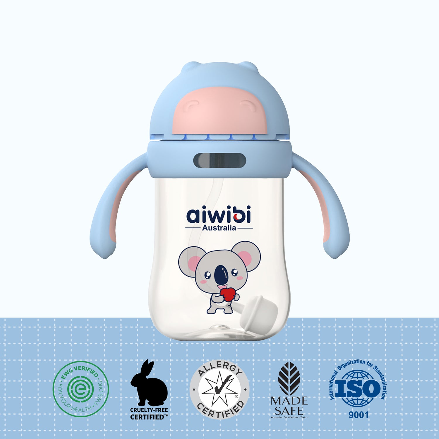 Biberón para Bebé de Tritan Ligero y Resistente a Roturas 300ml