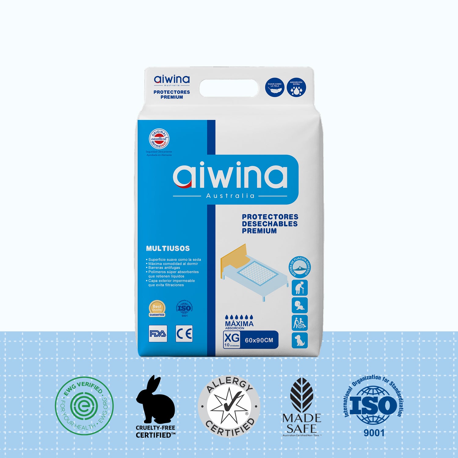 Colchón absorbente para adultos