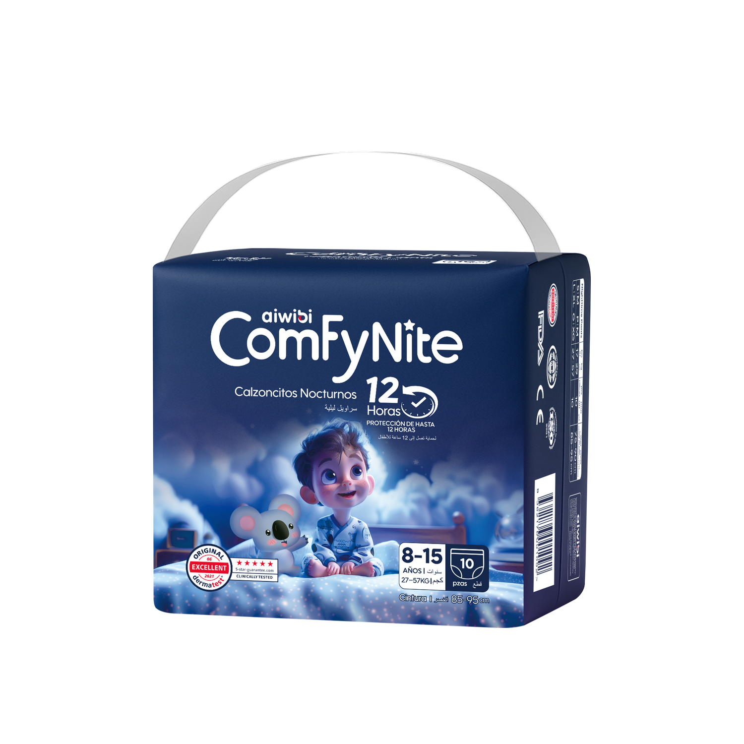 Calzoncitos Nocturnos para Niños Mayores Talla (S/M,L/XL)